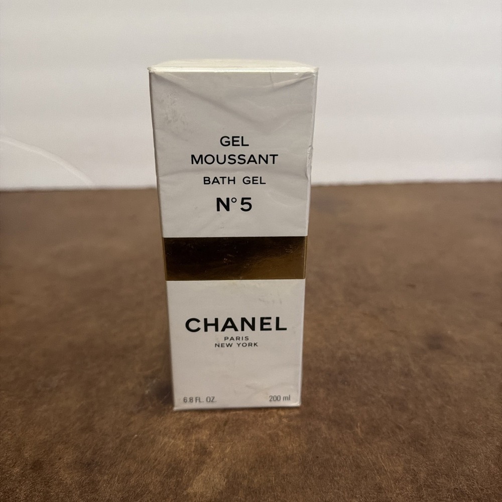 VINTAGE CHANEL no 5 GEL MOUSSANT BATH GEL  7 fl oz NIB